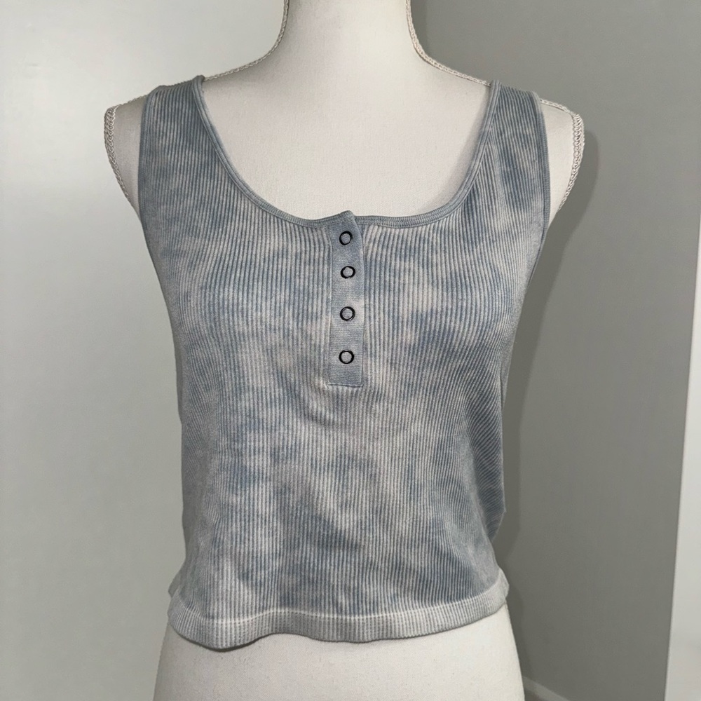 Aeropostale Seamless Cropped Tank Top